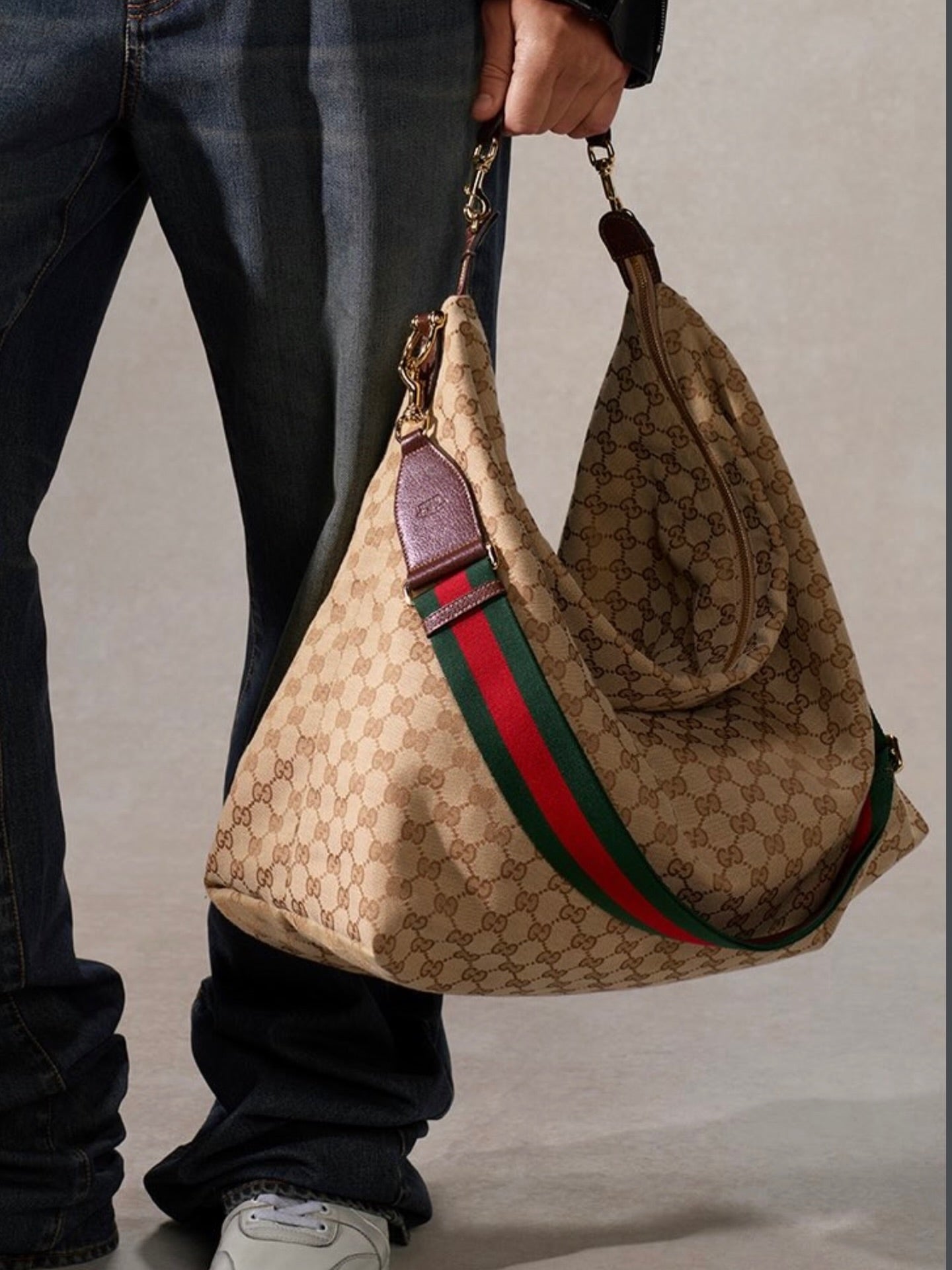 Classic Monogram Canvas Top-Handle Crossbody Bag