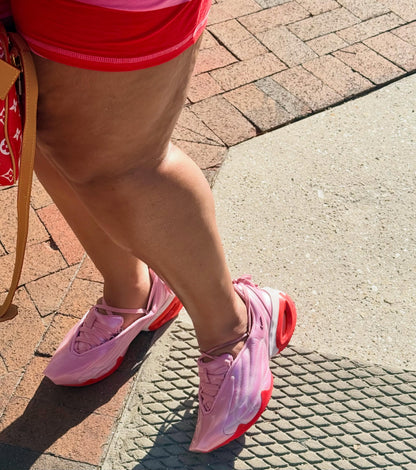 Ballet-themed comfortable low-top casual shoes