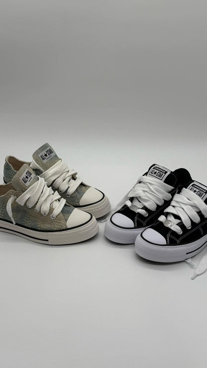 Unisex low-top casual canvas shoes
