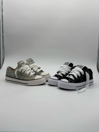Unisex low-top casual canvas shoes