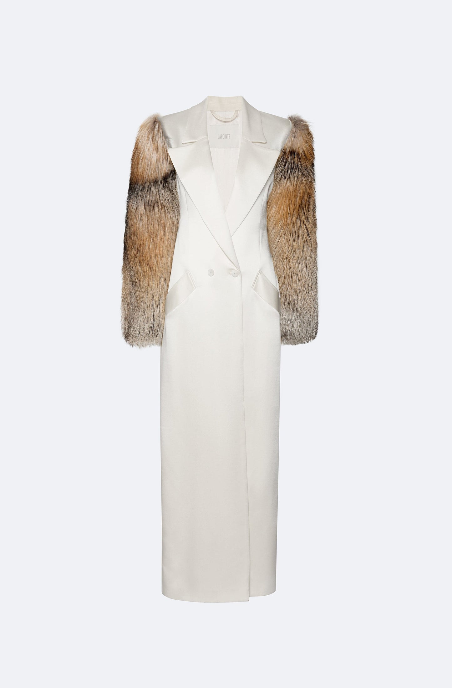 Eco-friendly Fur Stitching Coat