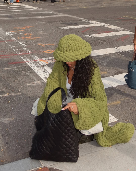 Solid Chunky Bucket Hat