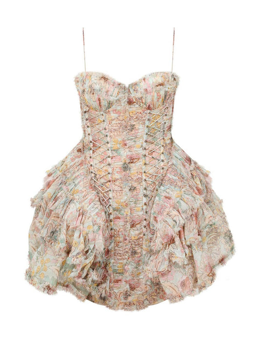 Rebellion Frayed Mini Dress