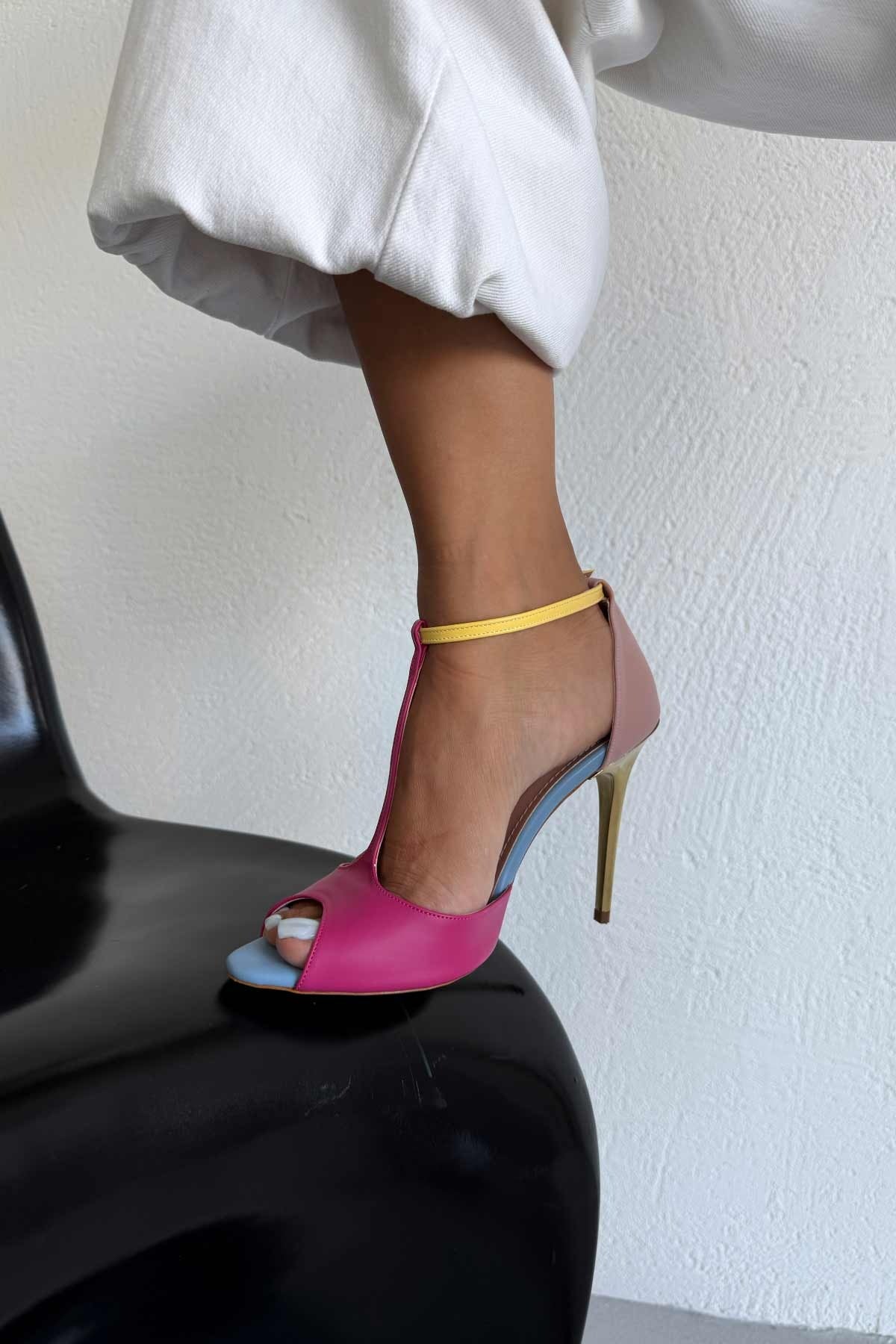 10cm colorful stiletto heels