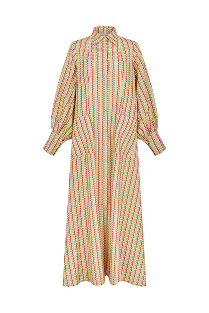 The Oversized Stylish Maxi Shirt Dress