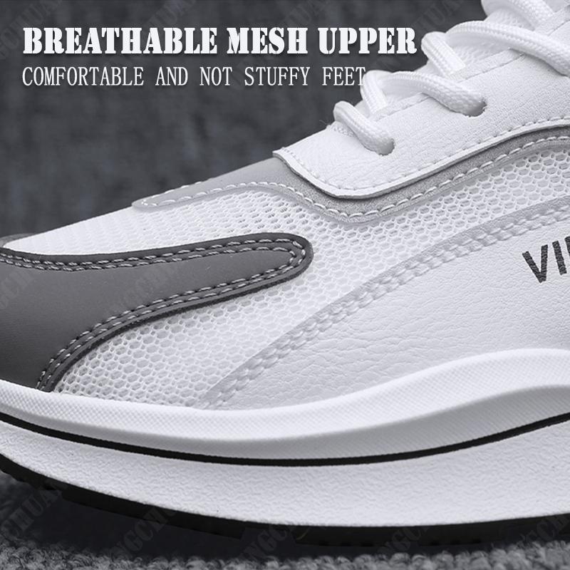 New Breathable Mesh Heightened Couple Sports and Leisure Shoes