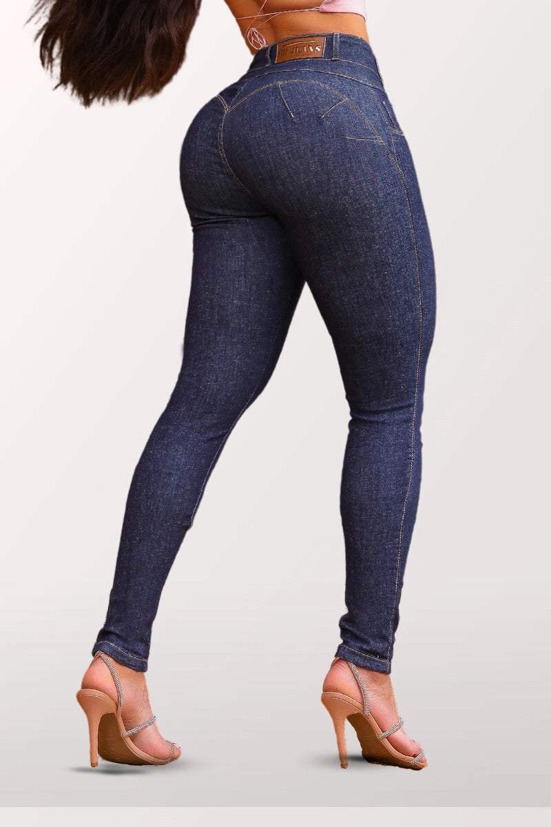 Butt lifting and shaping jeans