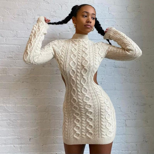 Knitted Mini Dress