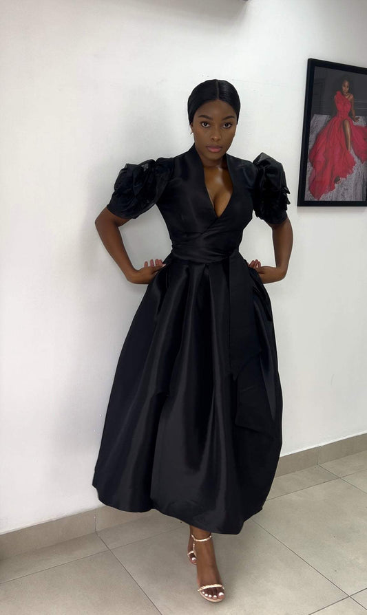 Black princess dress