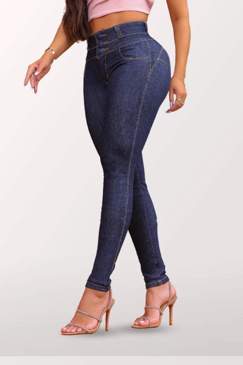 Butt lifting and shaping jeans