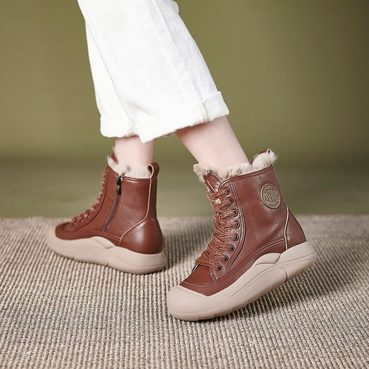 DS-67 Retro Thick-soled Snow Boots