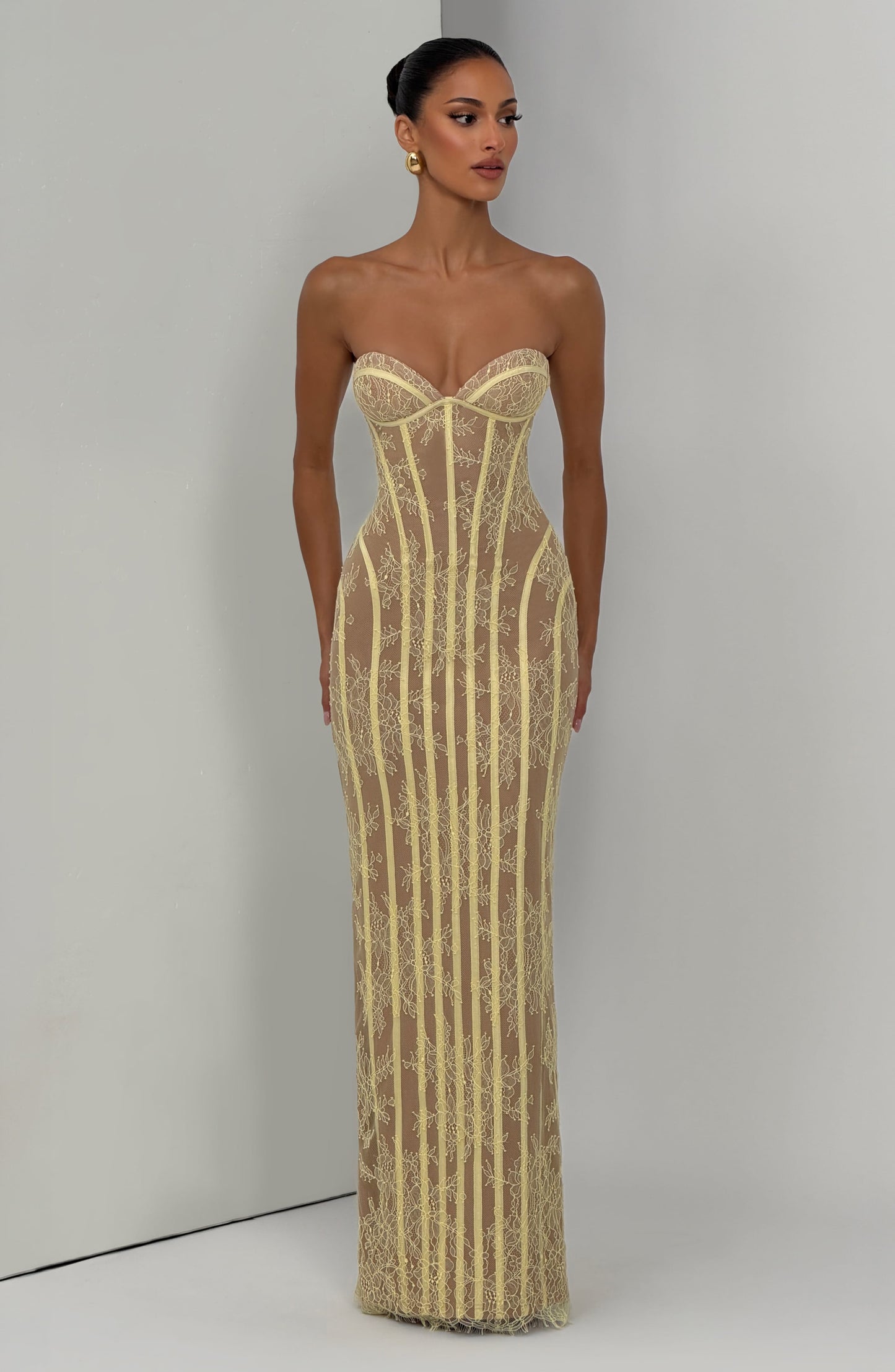 Maxi Dress - Lemon