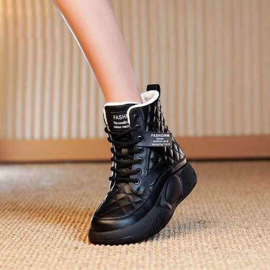 New elastic non-slip thick-soled snow boots【Wide Width】Buy 2 Get Free Shipping