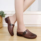 women's leather casual soft sole shoes