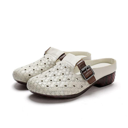 women's leather casual soft sole shoes