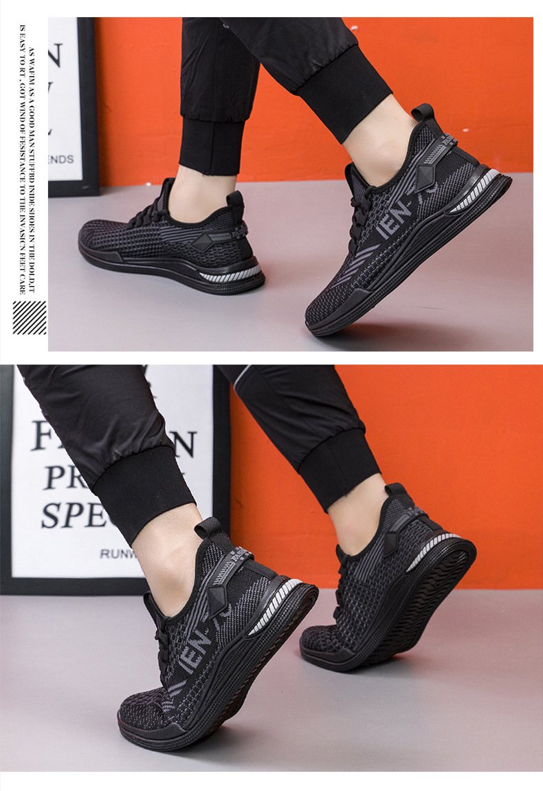 men's flat lace-up casual shoes