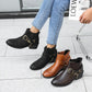New winter ethnic style leather boots