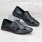 new leather sandals breathable casual men's shoes