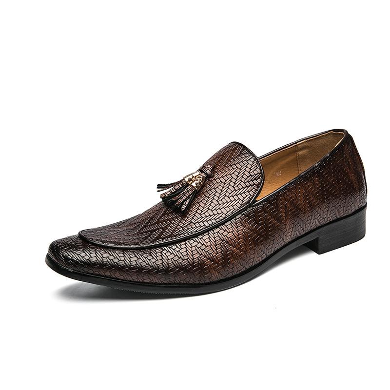 New trend business British men's leather shoes